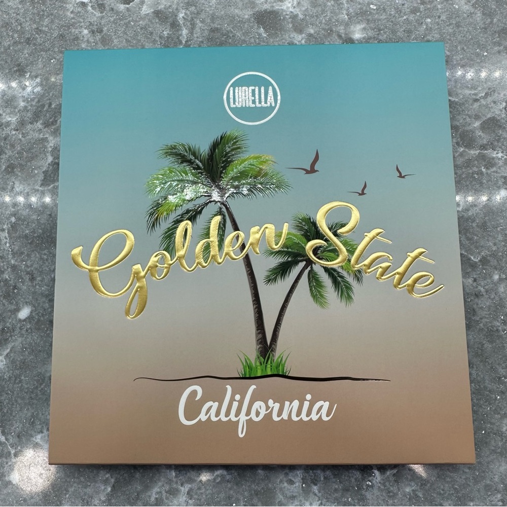 Lurella Cosmetics Golden State Eyeshadow Palette - Vibrant Multi-Color - Picture 8 of 9